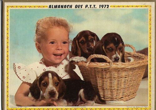 Almanach Des Ptt 1972