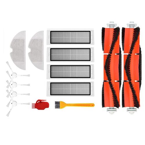 Aspirateur Robot Xiaomi 1 1S MI Roborock S50 S5 Max Mijia, filtre HEPA, brosse principale, brosse latérale