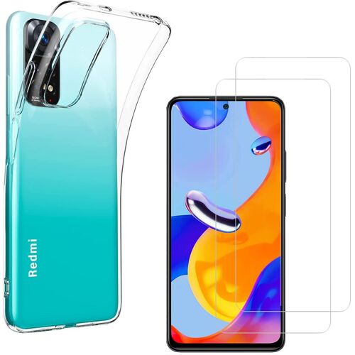 Coque Pour Xiaomi Redmi Note 11 Pro / Redmi Note 11 Pro 5g Et 2 Verres Trempe Film Protection Ecran [Phonillico]