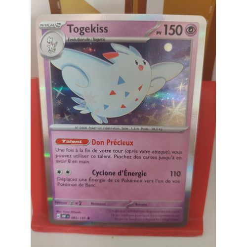 Carte Pokemon Togekiss 085/197 Holo Obf Flammes Obsidiennes