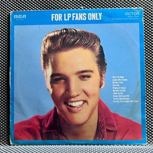 Elvis Presley- For Lp Fans Only [Vinyl Lp - Us Press - 1977 - Afl1-1990 (E) - Vg+ / Vg+] Rock