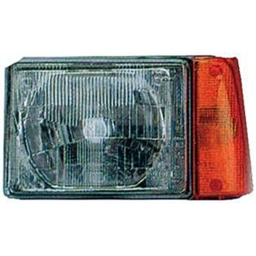 Phare Optique Avant Gauche Pour Fiat Panda I 1998-2003, Électrique, Feu Clignotant Orange, Neuf