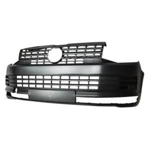 Pare Chocs Avant Pour Volkswagen Transporter T6 Phase 1, 2015-2019, Noir, Neuf