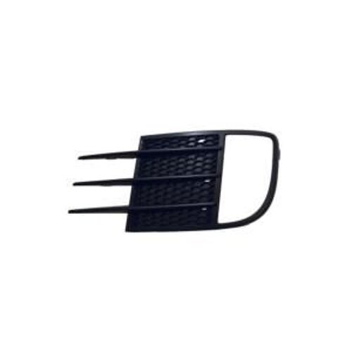 Grille Calandre Gauche Pour Volkswagen Golf Vi Gti/Gtd, 2009-2013, Noire, Trou Ab, Pare Chocs Avant