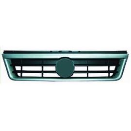 Grille De Calandre Supérieure Pour Fiat Ducato Camping-Car Ii Ph. 2, 2002-2006, Noire