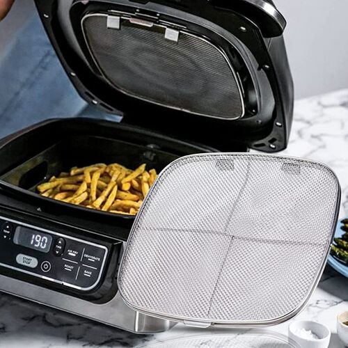 Bouclier anti-éclaboussures en acier inoxydable pour gril intérieur, pièces de friteuse à air, 5 en 1, Ninja Foodi, AG301, AG300, AG300C, AG30/s, AG302