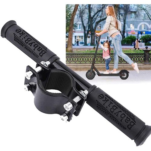 Scooter Enfants Poignée Grip Bar,Barre De Poignée Réglable Guidon Des Enfants Balustrade Pour Xiaomi M365 Scooter(Noir)