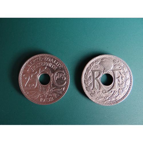 France - 1932 - Pièce De Monnaie - 25 Centimes