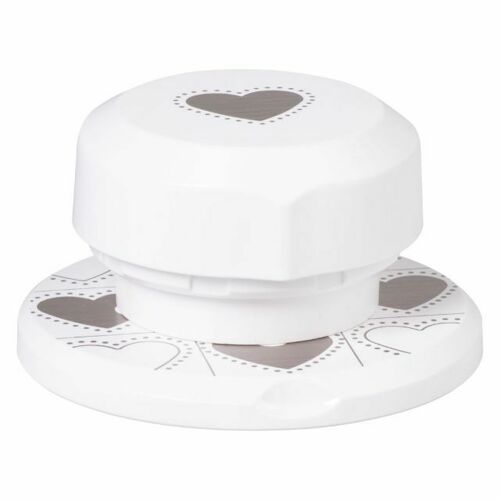 Heyda Gaufrage Espace Coeur 3, 5x3, 7 Cm,, Taille Xl, Pour Papier, Scrapbooking