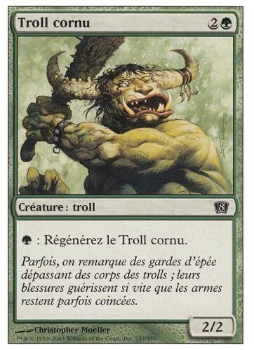Troll Cornu - Magic - Huitième - C - 257/350