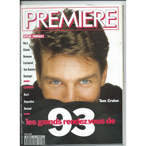 Premiere 01/01/1993 - Oury - Clavier - Deneuve - Eastwood - Van Damme - Basinger - Berri - Depardieu - Renaud - Tom Cruise. Meryl Streep, Michel Serrault, Cher, Laurent Boutonnat & Mylène Farmer