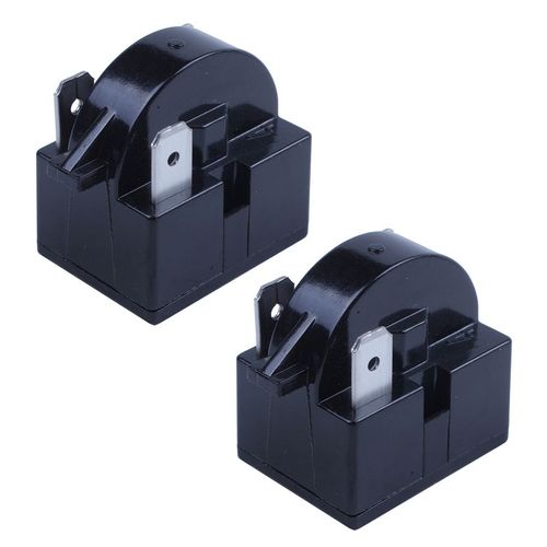 Relais de démarreur PTC pour réfrigérateur, 2 bornes 3 broches, résistance 12 Ohm