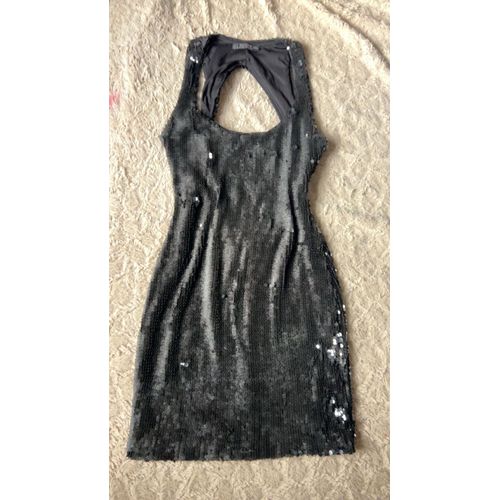 Robe À Paillette Bershka Dos Nu Très Bon État Taille M
