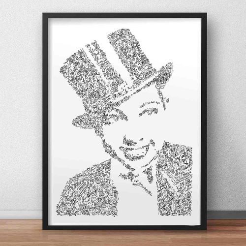 Josephine Baker - A3 - Portrait Biographie Le Danseuse Et Chanteuse - Poster Bd Affiche Pantheon Milandes Resistante