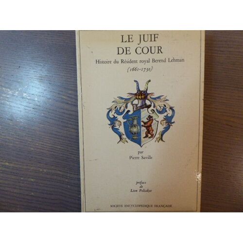 Le Juif De Cour. Histoire Du Résident Ro