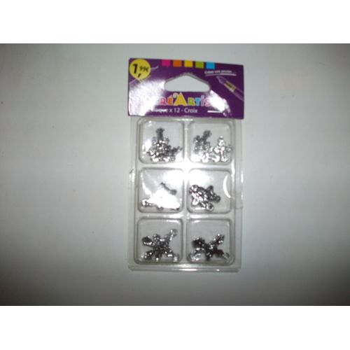 14  Breloque De Croix En Métal