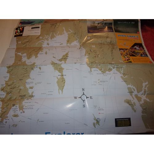 Carte Des Iles De Phuket Depart Ferry