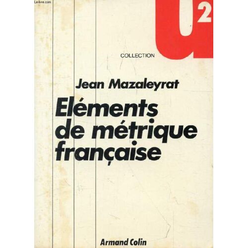 Elements De Metrique Francaise