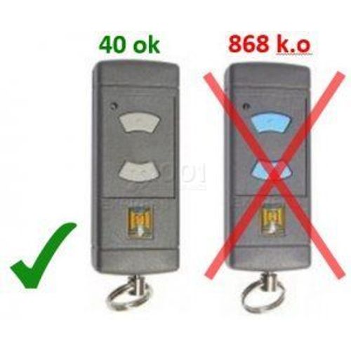 Télécommande HÖRMANN HSE2 40 MHZ