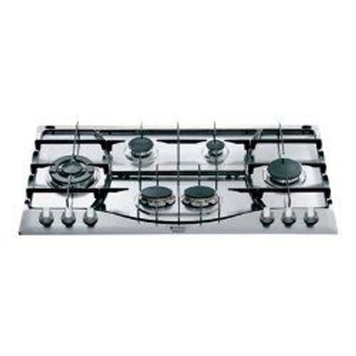 Hotpoint Ariston PHN 961 TS/IX/HA Table de cuisson au gaz Acier inoxydable - 6 foyers