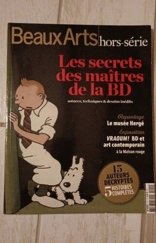 Beaux Arts Hors Série Les Secrets Des Maîtres De La Bd