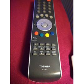 Télécommande Toshiba CT-873 multifonction TV, VCR, DVD
