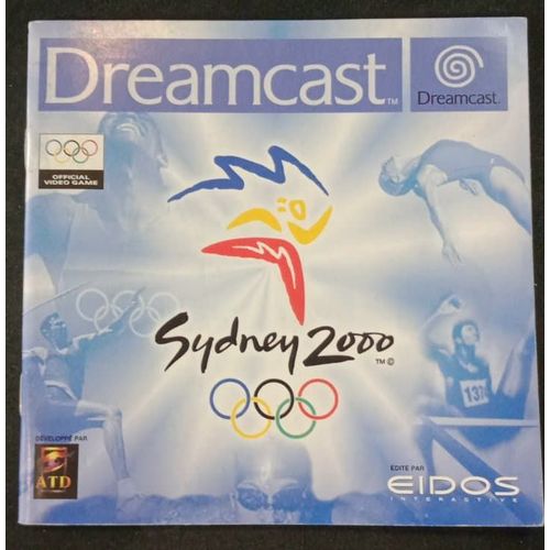 Sydney 2000 - Notice Officielle - Sega Dreamcast