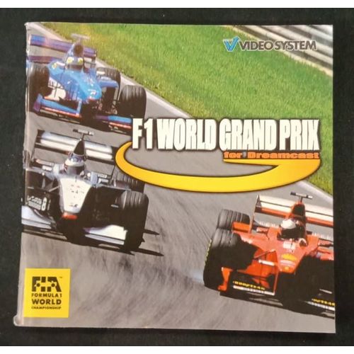 F1 World Grand Prix - Notice Officielle - Sega Dreamcast
