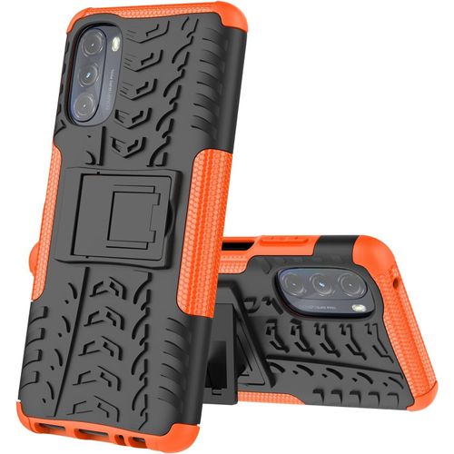 Coque Pour Motorola Moto G (2022) Protection Militaire Shock-Absorption Et Anti-Rayures Amovible 2 En 1 Coque De Motorola Moto G (2022). Hyun Orange