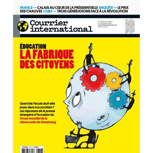 Courrier International N°1356 "Education, La Fabrique Des Citoyens"
