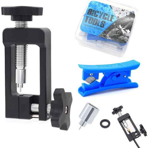 Subzonal-Lot De 3 Outils D'insertion Pour Vélo, Coupe-Câble De Frein, Tuyau Hydraulique, Outil D'insertion D'aiguille D'huile De Vélo, Convient Pour Shimano Olive Et Broche, Vélo De Montagne, Vélo De