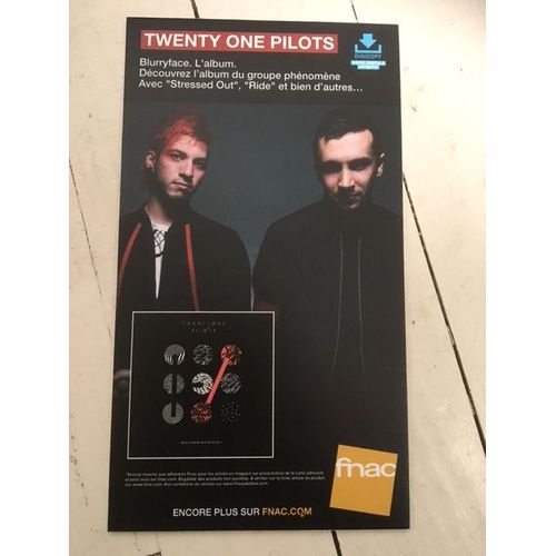 Twenty One Pilots Blurryface Plv Fnac Collection Carton Rigide 2016