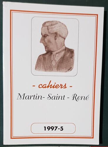 Cahiers 1997-5 Martin Saint René