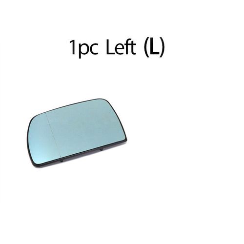 Rétroviseur Latéral Chauffant Bleu,Miroir Arrière À Grand Angle,Pour Bmw X5 E53 1999 2000 2001 2002 2003 2004 2005 2006 - Type 1pc Left
