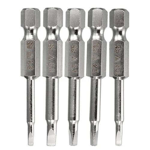 5 PCS Triangle Magnétique Bits de tournevis Durable s2 Acier allié Trépan de vis manuel