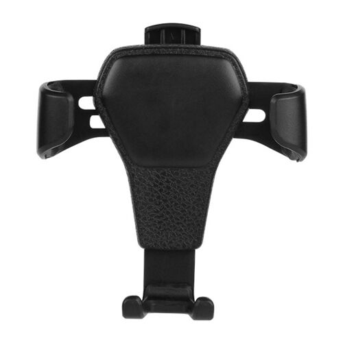 Support de téléphone portable En cuir Modèle de voiture Sortie d'air Clip Support de téléphone portable