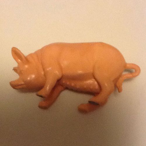 Figurine Cochon Rose 