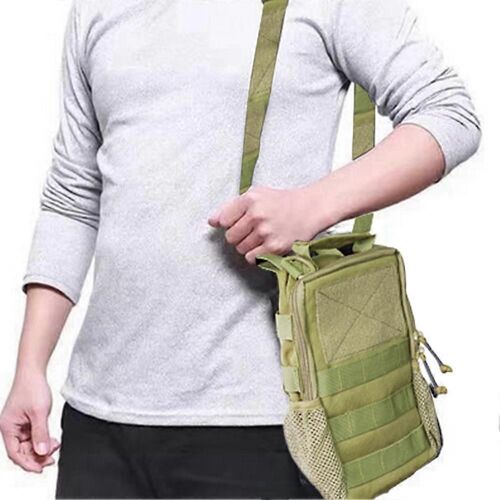 Sac De Cyclisme En Plein Air Pack De Rangement Tactique Sac À Bandoulière À Bandoulière À Bandoulière Pour Vélo De Montagne Eq