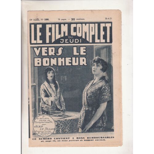 Le Film Complet Du Jeudi 1006