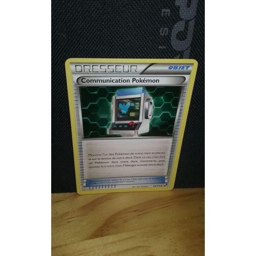 Dresseur - Communication Pokemon - Noir Et Blanc - 99/114