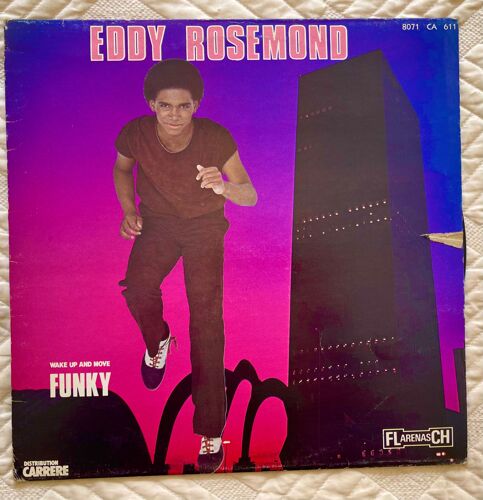 Disque Maxi 45 Tours-Eddy Rosemond-Wake Up And Funky