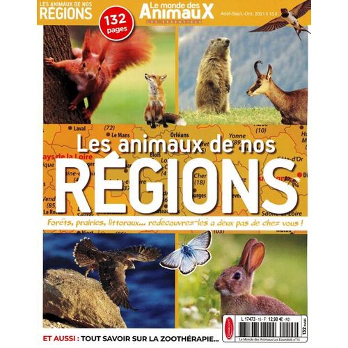 Le Monde Des Animaux Les Essentiels 15 Les Animaus De Nos Regions
