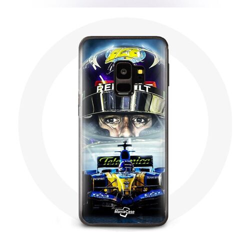 Coque Pour Samsung Galaxy S9 Plus Formule 1 Fernando Alonso Díaz Pilote Automobile Espagnol De F1