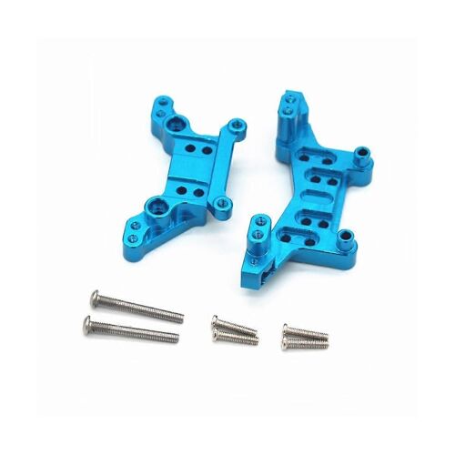 Tour d'amortisseur avant et arrière en métal 2pcs pour H16 16207 16208 16209 16210 1/16 RC Voiture Mise à niveau Pièces Acc