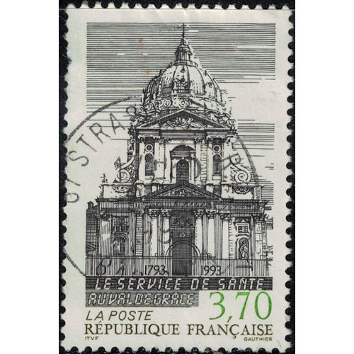 France 1993 Oblitéré Used Le Service De Santé Au Val De Grace Y&t Fr 2830 Su