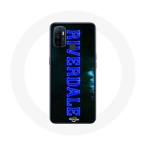 Coque Oppo A53 Riverdale Série Logo Bleu