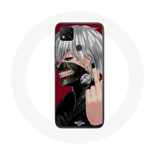 Coque Xiaomi Redmi 9c Tokyo Ghoul Kaneki Ken Masque Anime