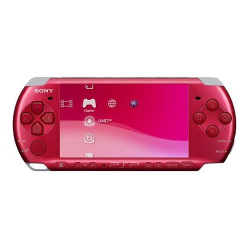 Sony Psp 3000 - Console De Jeu Portable - Rouge