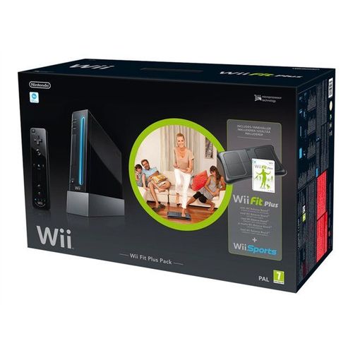 Nintendo Wii Fit Plus Pack Noir