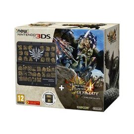 New Nintendo 3ds - Monster Hunter 4 Ultimate Pack - Console De Jeu Portable - Noir - Monster Hunter 4 Ultimate